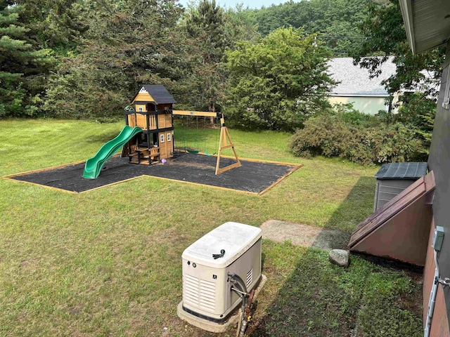 4 Mount Vernon Dr, Pelham, NH 03076 - view of playground with a lawn