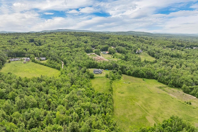 190 Ledge Hill Rd, Tuftonboro, NH 03816 - aerial view of a heavily wooded area