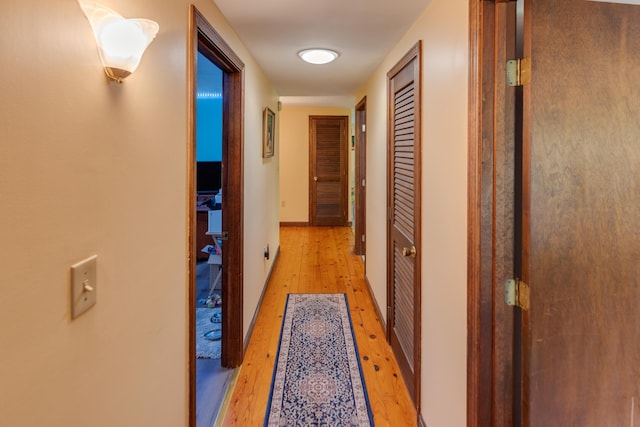 10 Mountain View Ter, Plymouth, NH 03264 - hallway with light wood-style flooring