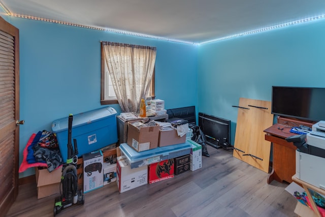 10 Mountain View Ter, Plymouth, NH 03264 - home office featuring wood finished floors
