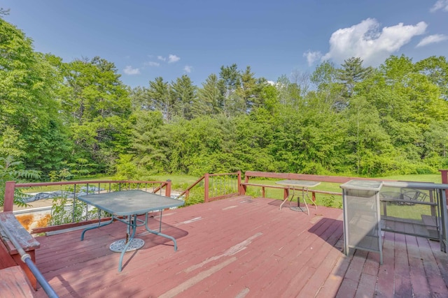 10 Mountain View Ter, Plymouth, NH 03264 - view of deck
