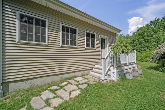 109 Temple Rd, Wilton, NH 03086 - rear view of property featuring a yard