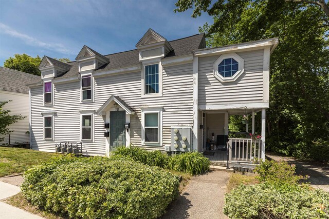 191 Washington St Unit 1, Dover, NH 03820 - multi unit property featuring a porch and roof with shingles