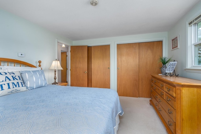 42 Bennett Bridge Rd, Northwood, NH 03261 - bedroom featuring light carpet and multiple closets