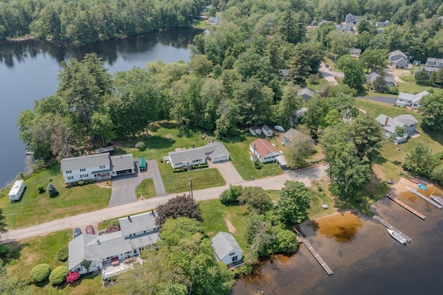 42 Bennett Bridge Rd, Northwood, NH 03261 - aerial overview of property's location featuring a large body of water and nearby suburban area