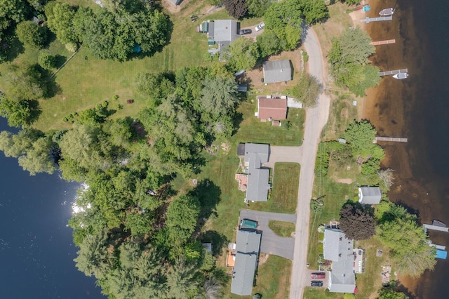 42 Bennett Bridge Rd, Northwood, NH 03261 - aerial view of property's location with a large body of water