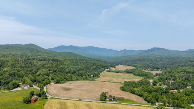 210 Field Rd Unit 44, Stowe, VT 05672 - mountain view with a forest and rural landscape
