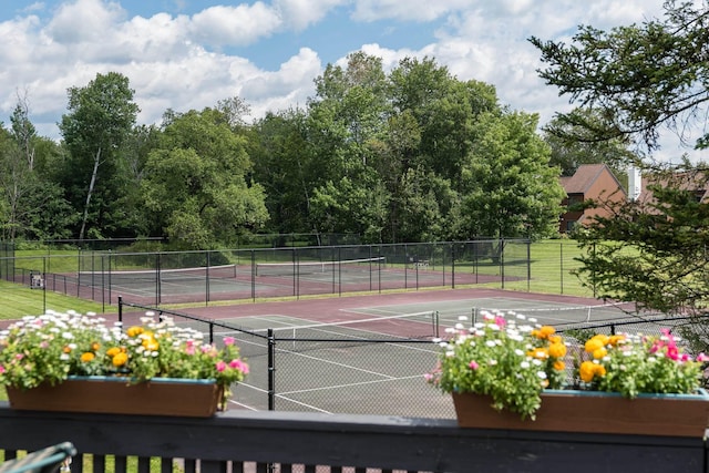 210 Field Rd Unit 44, Stowe, VT 05672 - view of tennis court with community basketball court