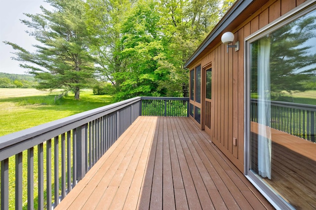 210 Field Rd Unit 44, Stowe, VT 05672 - deck with a yard