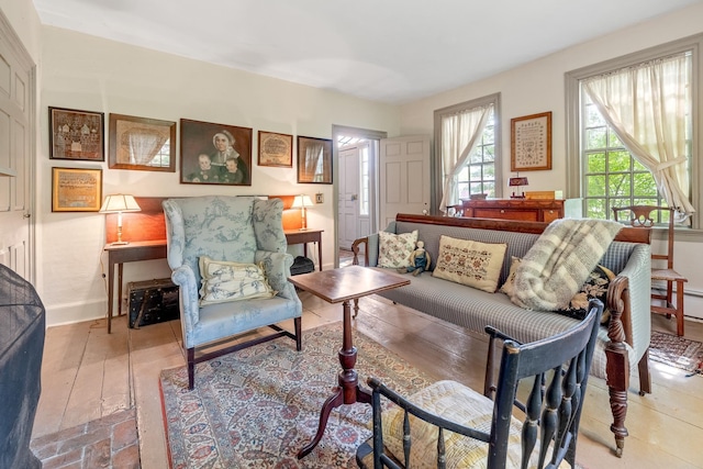 4 Quechee Rd, Hartland, VT 05048 - living room with baseboards