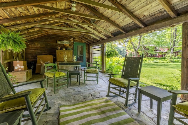 4 Quechee Rd, Hartland, VT 05048 - view of patio / terrace