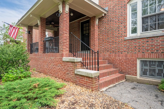 647 Canal St, Manchester, NH 03101 - view of exterior entry featuring brick siding