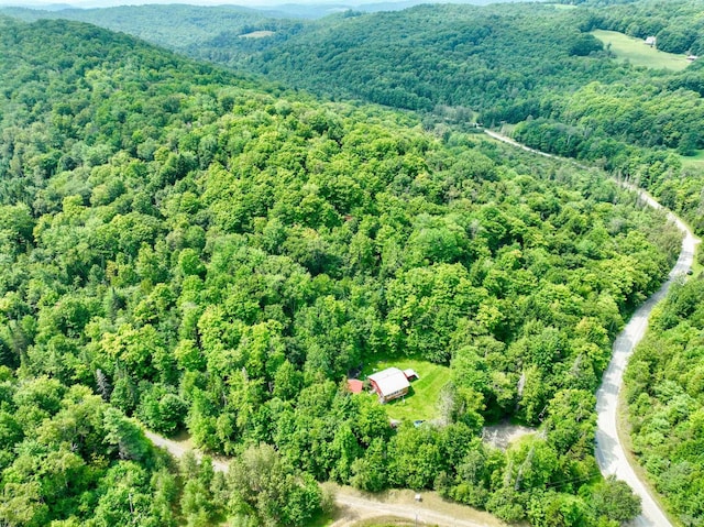 4823 Swamp Rd, Newbury, VT 05051 - drone / aerial view of a heavily wooded area