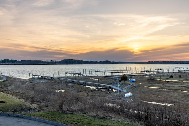 25 Little Bay Dr, Dover, NH 03820 - water view with a boat dock