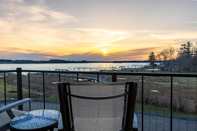 25 Little Bay Dr, Dover, NH 03820 - balcony featuring a water view