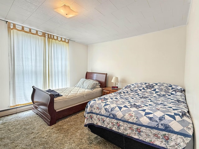 128 Gale St, Canaan, VT 05903 - bedroom with carpet flooring and baseboard heating
