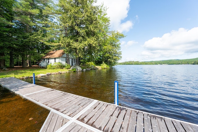 31 Sherene Orchard Rd, Meredith, NH 03253 - dock featuring a water view
