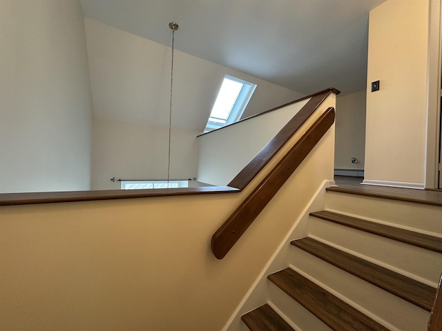 11 Pimlico Ct, Bedford, NH 03110 - stairs with lofted ceiling