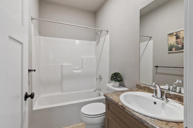 76 Cottonwood Way, Manchester, NH 03102 - full bathroom with vanity, shower / bath combination, and toilet