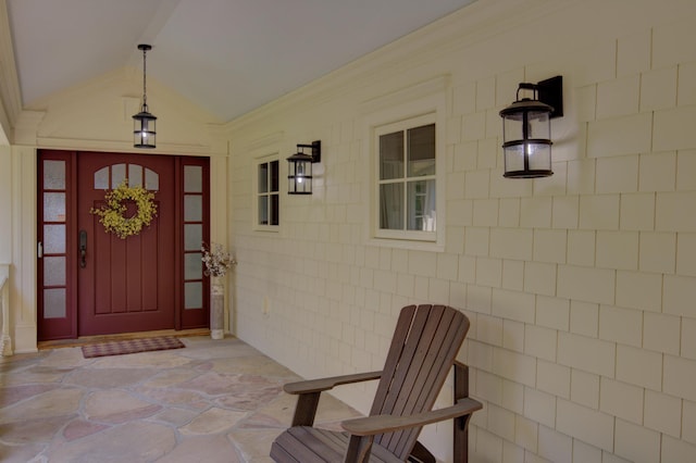 194 Maquam Shore Rd, Swanton, VT 05488 - property entrance with covered porch