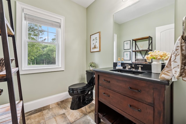 32 Burnham Rd, Windham, NH 03087 - bathroom with vanity and baseboards