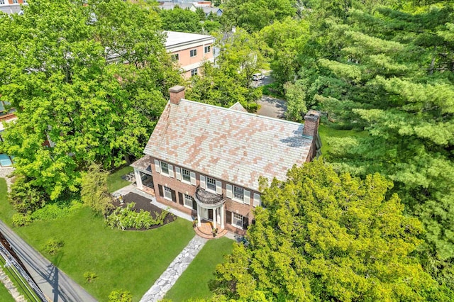 84 S Main St, Hanover, NH 03755 - view from above of property