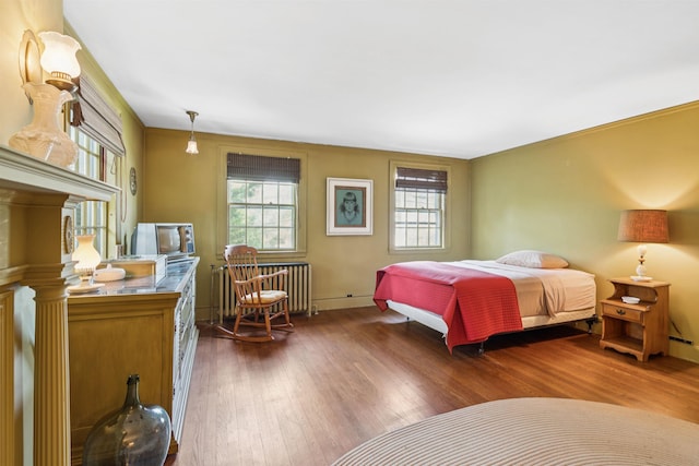 84 S Main St, Hanover, NH 03755 - bedroom featuring radiator and wood finished floors