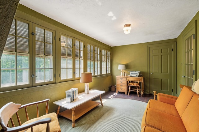 84 S Main St, Hanover, NH 03755 - living area featuring french doors and baseboards