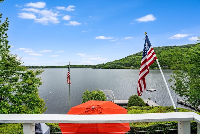 20 Bennett Cir, Antrim, NH 03440 - water view featuring a heavily wooded area