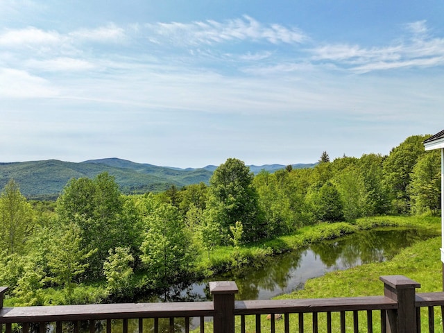 1074 N Hollow Rd, Rochester, VT 05767 - view of mountain background featuring a large body of water