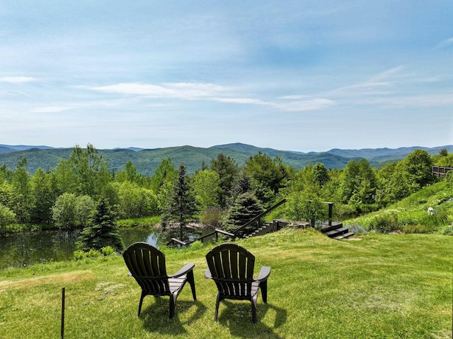 1074 N Hollow Rd, Rochester, VT 05767 - view of mountain backdrop