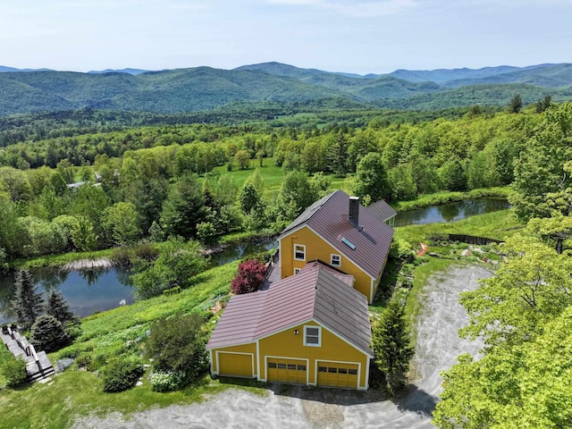 1074 N Hollow Rd, Rochester, VT 05767 - view of subject property with a water and mountain view