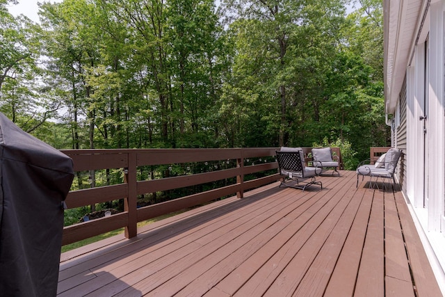12 Garrison Ln, Madbury, NH 03823 - view of wooden terrace