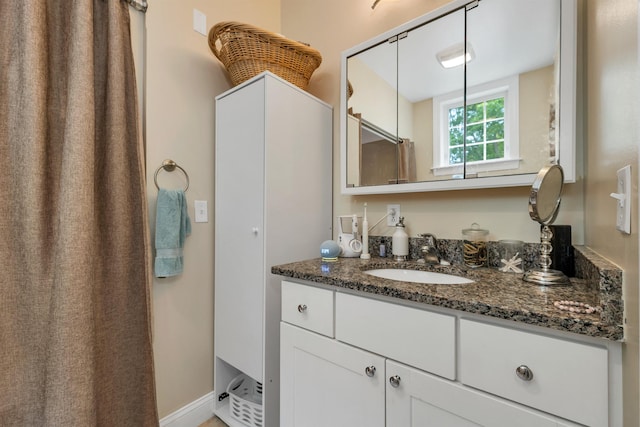 116 Piscataqua Rd Unit C, Durham, NH 03824 - bathroom featuring vanity and a shower with curtain