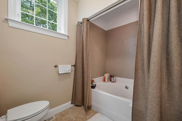 116 Piscataqua Rd Unit C, Durham, NH 03824 - full bath featuring tile patterned flooring and shower / bath combination with curtain