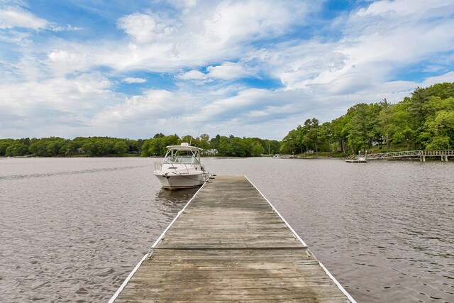 116 Piscataqua Rd Unit C, Durham, NH 03824 - dock area featuring a water view
