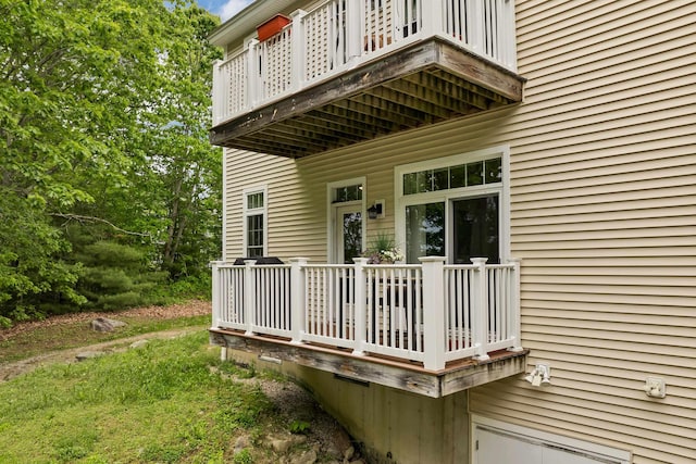 116 Piscataqua Rd Unit C, Durham, NH 03824 - view of wooden terrace