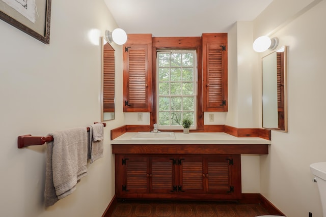 1448 Bound Tree Rd, Hopkinton, NH 03229 - bathroom featuring toilet and vanity