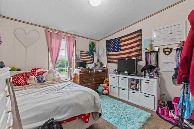 908 Gilbert Rd, Williamstown, VT 05679 - bedroom with carpet floors and a textured ceiling