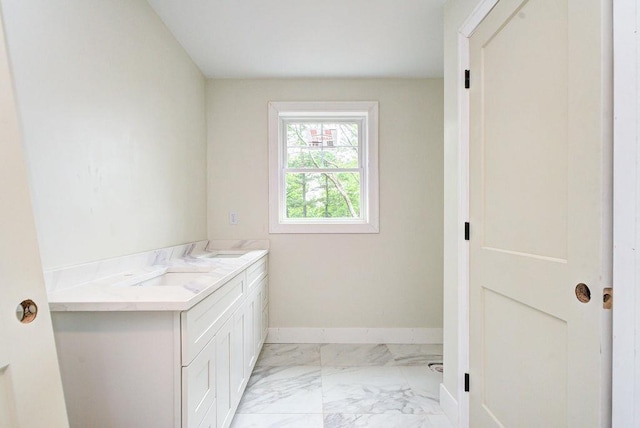 19 Speare Rd Unit B, Hudson, NH 03051 - bathroom featuring marble finish flooring and vanity