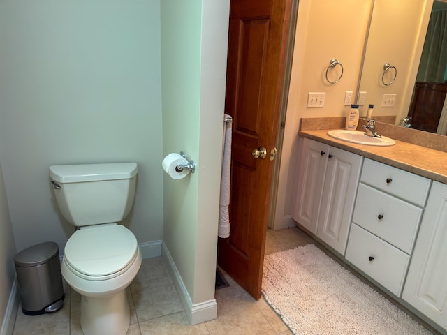2 Parker Farm Ln, Amherst, NH 03031 - bathroom featuring vanity and tile patterned flooring