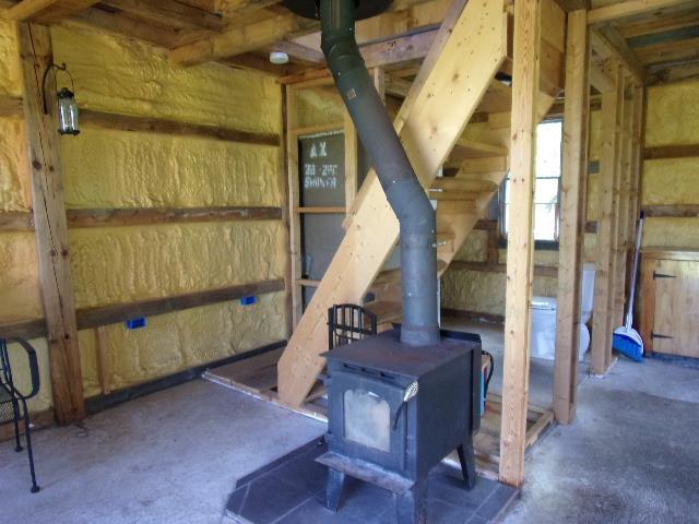 1539 Berlin Pond Rd, Northfield, VT 05663 - view of unfinished attic