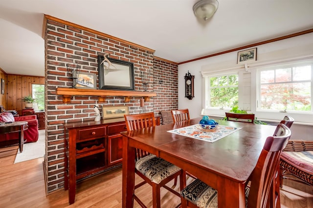 30 Old Piscataqua Rd, Durham, NH 03824 - dining space featuring plenty of natural light, light wood-style floors, and ornamental molding