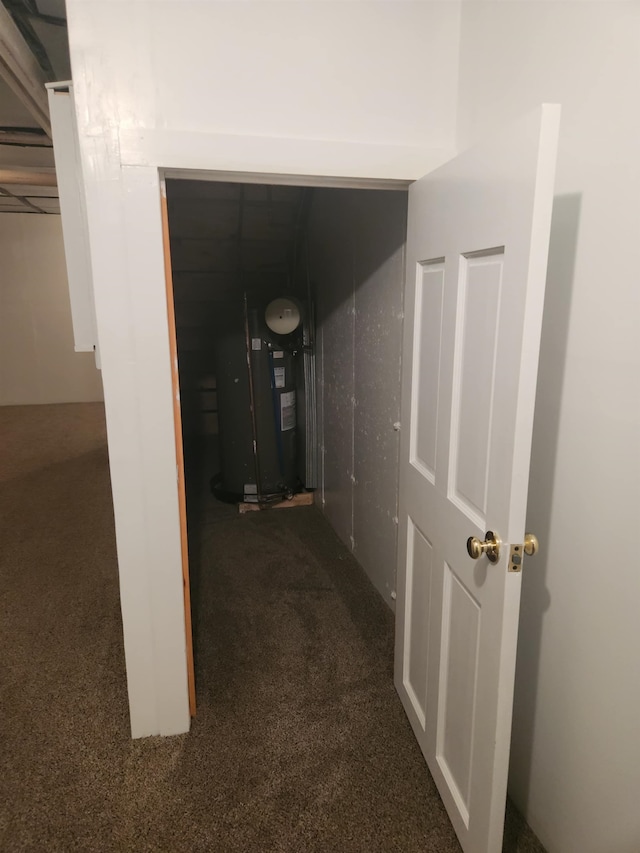 17 Burns Ave Unit 2, Concord, NH 03301 - hallway featuring carpet flooring and heating unit
