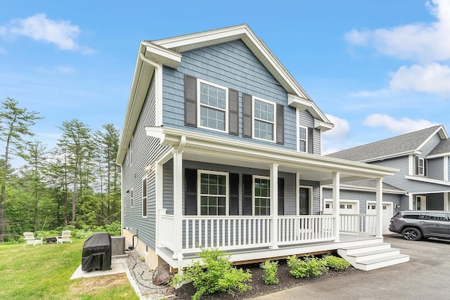 7A Terraceview Dr, Hudson, NH 03051 - view of front facade featuring covered porch