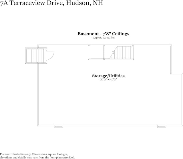 7A Terraceview Dr, Hudson, NH 03051 - view of room layout