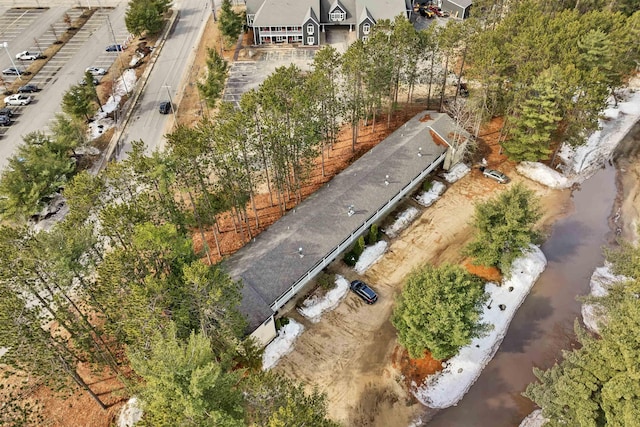 42 Wylie Ct Unit 6, Conway, NH 03860 - aerial overview of property's location with a nearby body of water