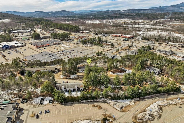 42 Wylie Ct Unit 6, Conway, NH 03860 - aerial view of property's location with mountains