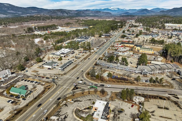 42 Wylie Ct Unit 6, Conway, NH 03860 - aerial view of property's location featuring mountains