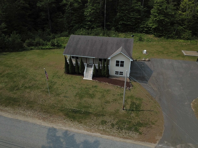 142 Eagle Shore Rd, Moultonborough, NH 03254 - view of subject property featuring a heavily wooded area